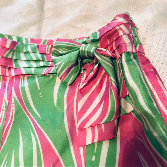 Lilly pulitzer Adeline silk skirt 4 - Picture 2 of 6